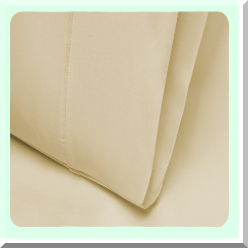 Luxury Dreamweave Pillowcase Set - Ultra Soft 1000 Thread Count Lyocell Blend Pillow Covers for All Pillows and Sleepers. Large Basics Cases , 2-Piece Set.