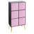 Black/Light Pink/Beech
