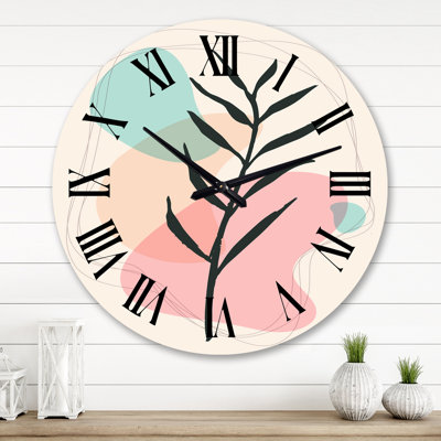 Horloge murale Minimal Boho