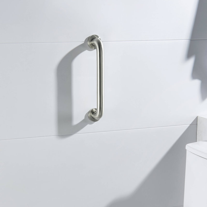 14.38'' Bath Safety Grab Bar, Silver
