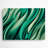 Gradient Abstract 20 Green Metal Wall Art-942027259