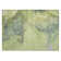 Machine Washable Indoor/Outdoor Xhevrie Green Rug