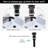 KES 2.6'' W Pop-Up Bathroom Sink Drain-70362133