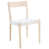 Blanc / bois clair