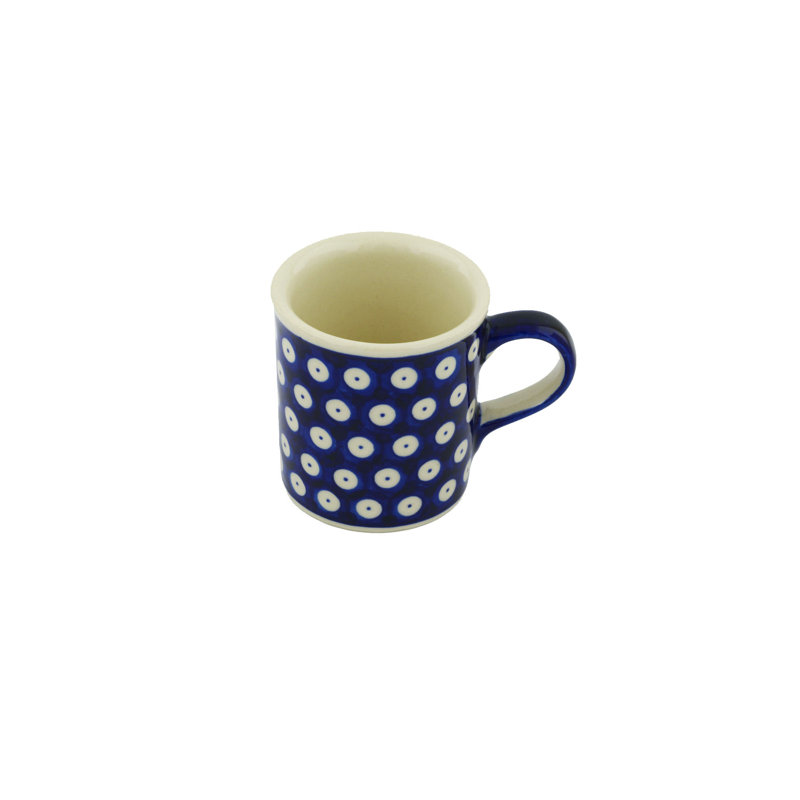 Tasse à café Peacock Polish, Paon à œil bleu