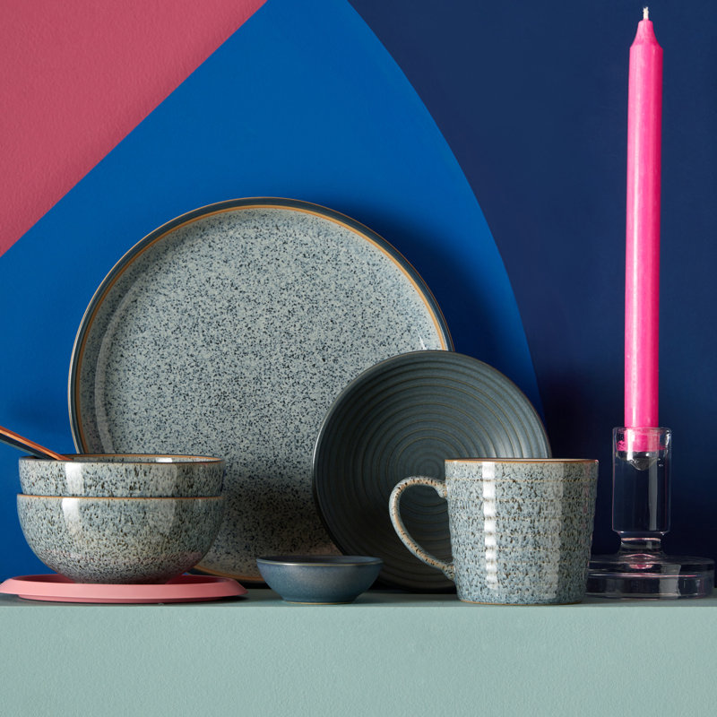 Denby Studio Grey Ridged Mug