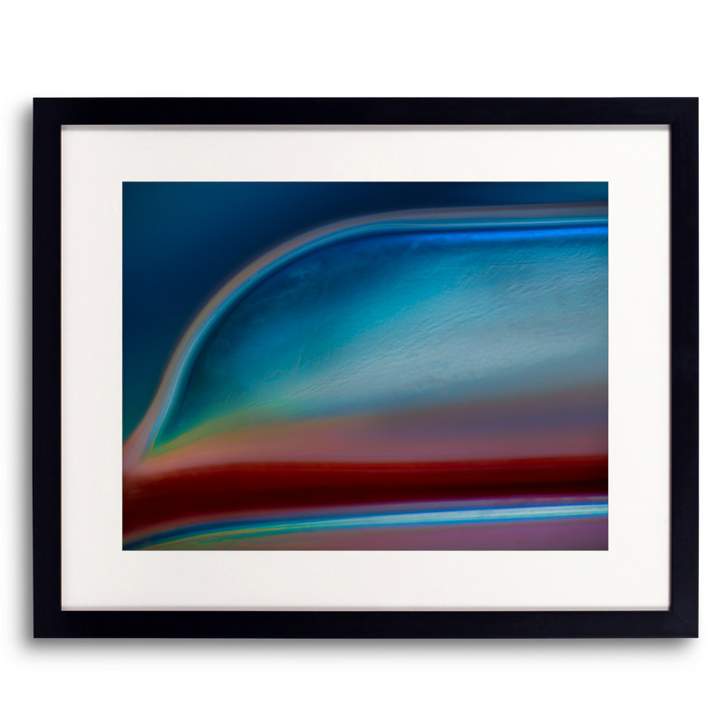 Endless River Print by Harold Davis, Black Framed Paper, 17.25" H x 21.25" W