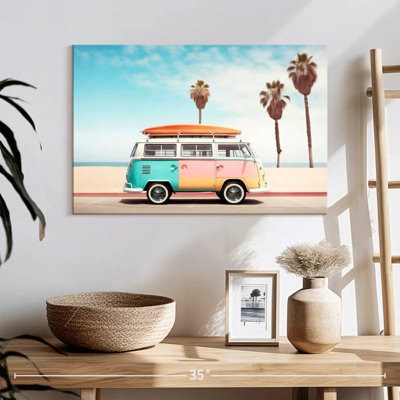 Mehar VW Van On The Beach