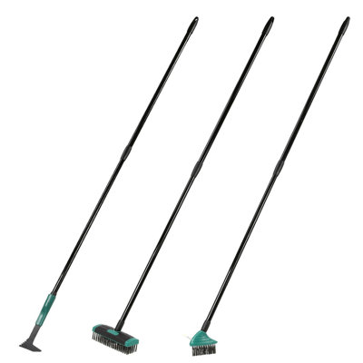 Adjustable Push Brooms with Replaceable Head