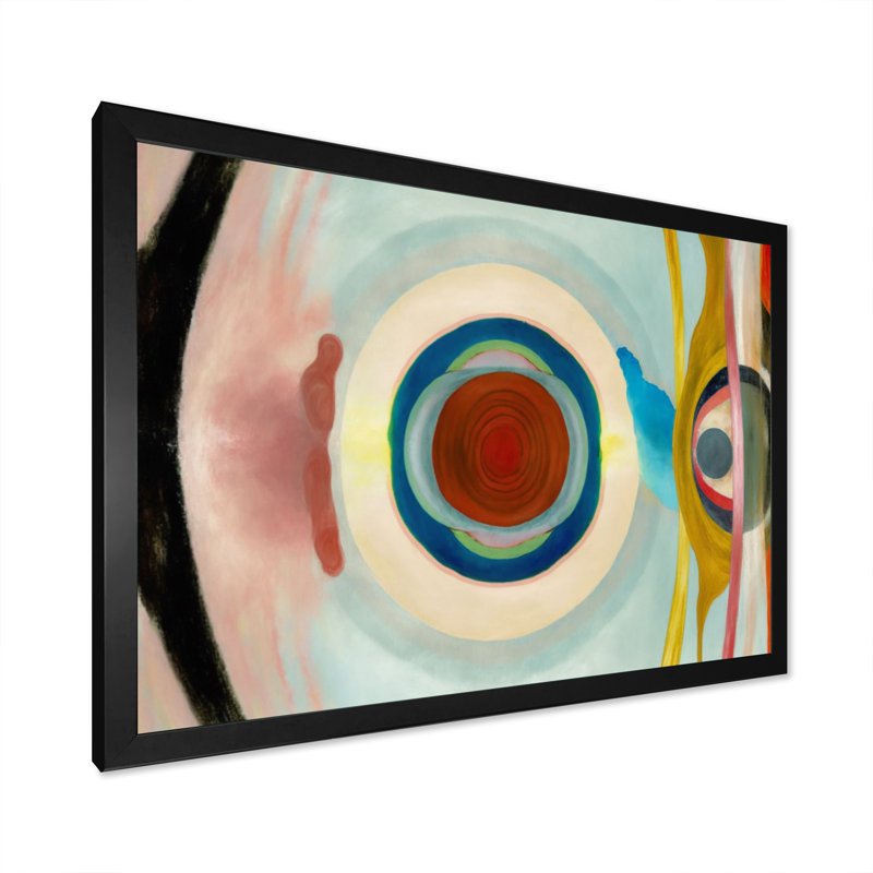Mystic Terra Rosa Sagesse I 49, Cadre noir, L 20 po x H 12 po