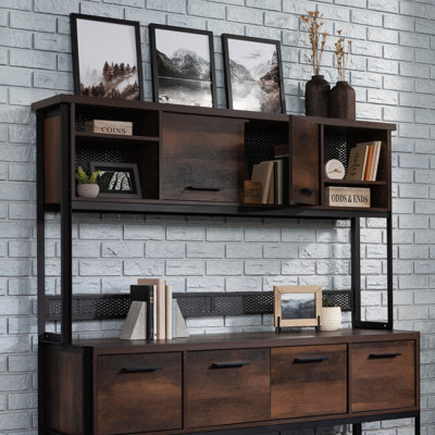 Huche de bureau Prochaska H 36,77 po x l 64,56 po x P 11,65 po
