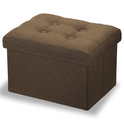 Latunja Upholstered Ottoman