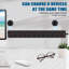 Wall Mounted 6-Way Extension Lead with Individual Switches, 13A Fused UK 3 Pin Plug-126544903-126544905