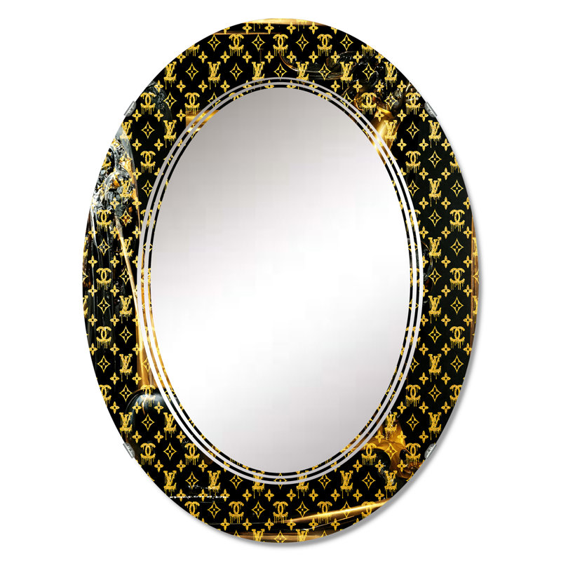 Rachelanne Luxury Brand Design I - Miroir mural tendance, 36 po x 24 po