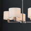 Katrina 5 - Light Shaded Chandelier