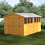 Garden Value 8 Ft. W x 12 Ft. D Overlap Apex Shed-29354655
