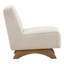 Chaise d'appoint Abria crème