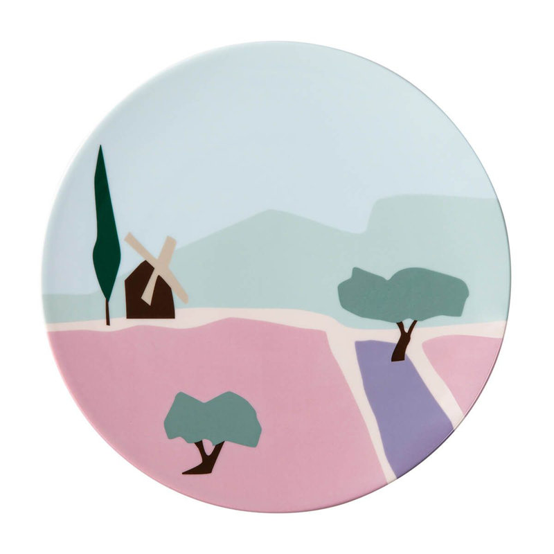 Destination Sud Salad/Dessert Plate