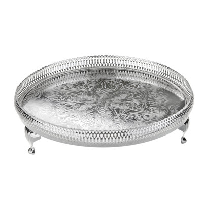 Queen Anne Silver Plated Decorative Tray