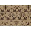 Tapis de couloir unique en laine noué à la main beige / brun 7 pi 11 po x 19 pi 1 po Niyema des années 1960