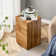 Javanie End Table & Deluxe Marble Sticker Side Table
