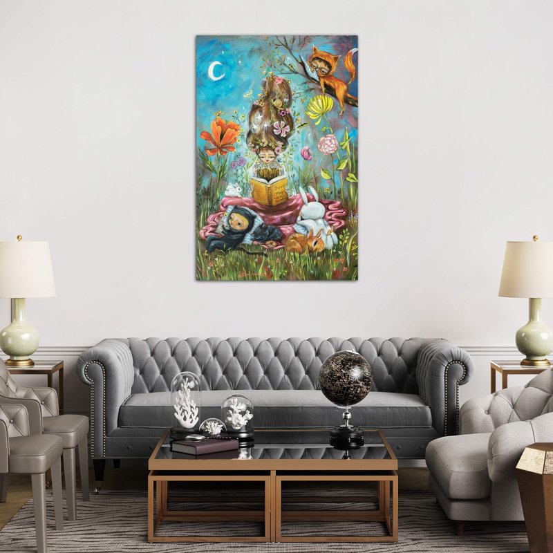 Forest Magic by Heather Renaux - Wrapped Canvas Giclee Art Print, 101.6 cm H x 66.04 cm W x 1.91 cm D