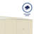 Absco Durango 10 ft. W x 5 ft. D Metal Lean-To Bike Shed-92300994