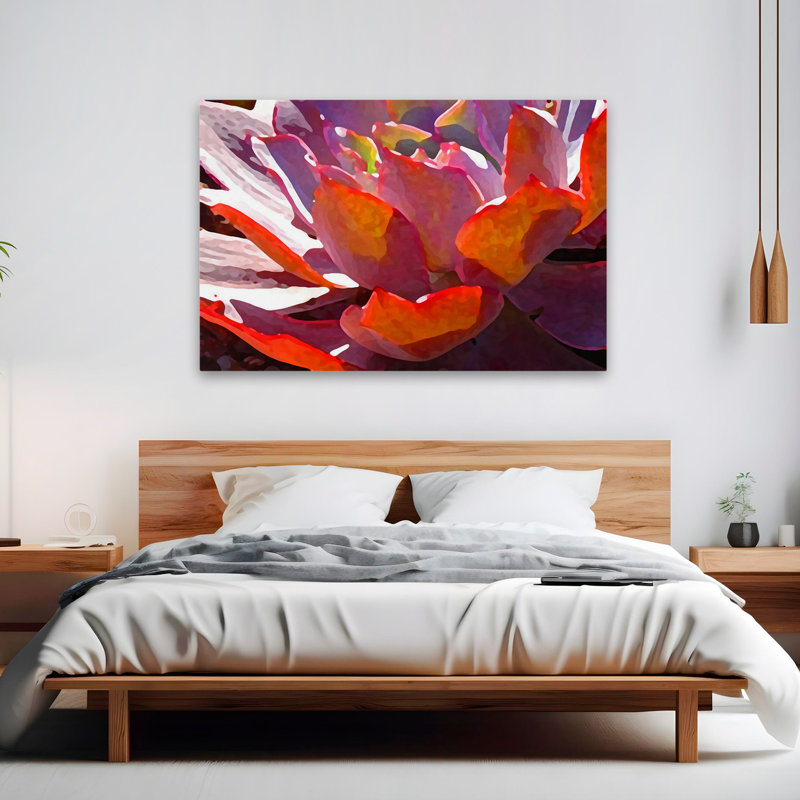 Plantes, fleurs, abstrait, paysage, nature, H 40 po x l 60 po