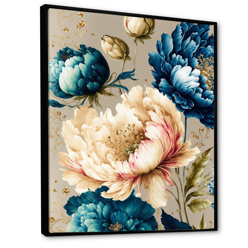 House of Hampton® Vibrant Multi-Color Floral Bunch I On Canvas Print ...
