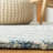 Aeryana 451 Area Rug In Blue / Ivory-1738143891