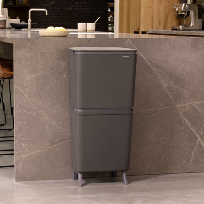 Brabantia Sortup Recycle Bin Hi, 25+10+10 Litre
