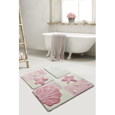 Ensemble de tapis de bain 3 pièces Boulton