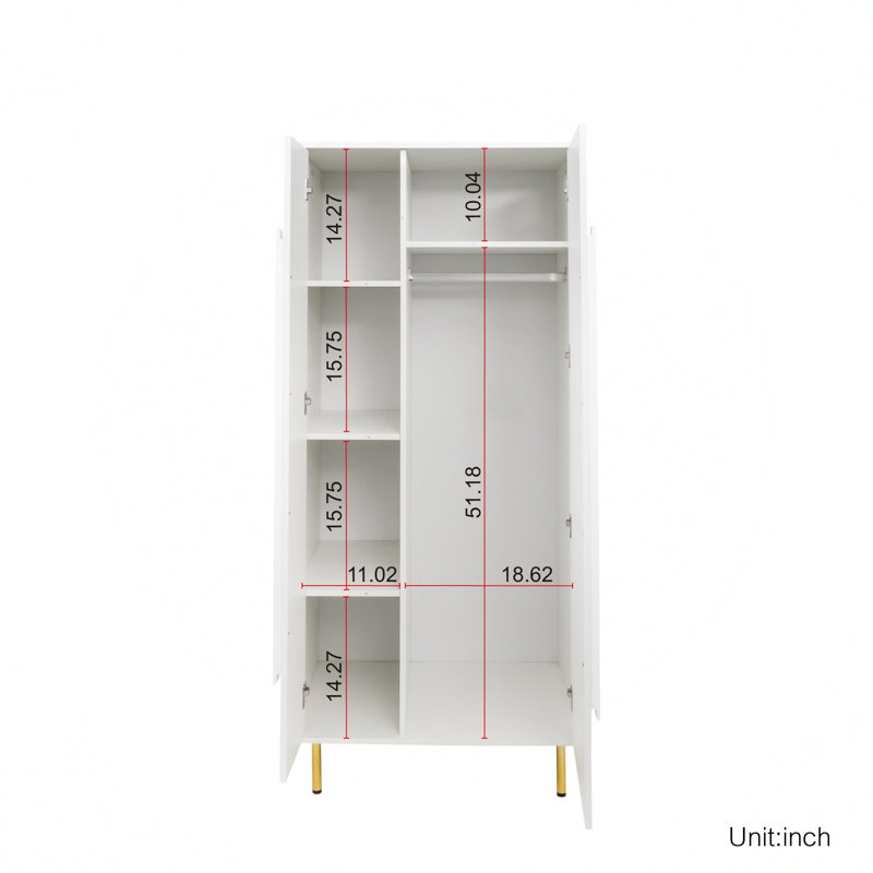 Armoire en bois manufacturé Zhao