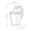 Tibbett 29.2cm H Outdoor Wall Lantern-16291990