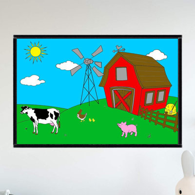 Landscape & Nature Non-Wall Damaging Whiteboard Decals
