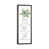 Toile avec cadre gris