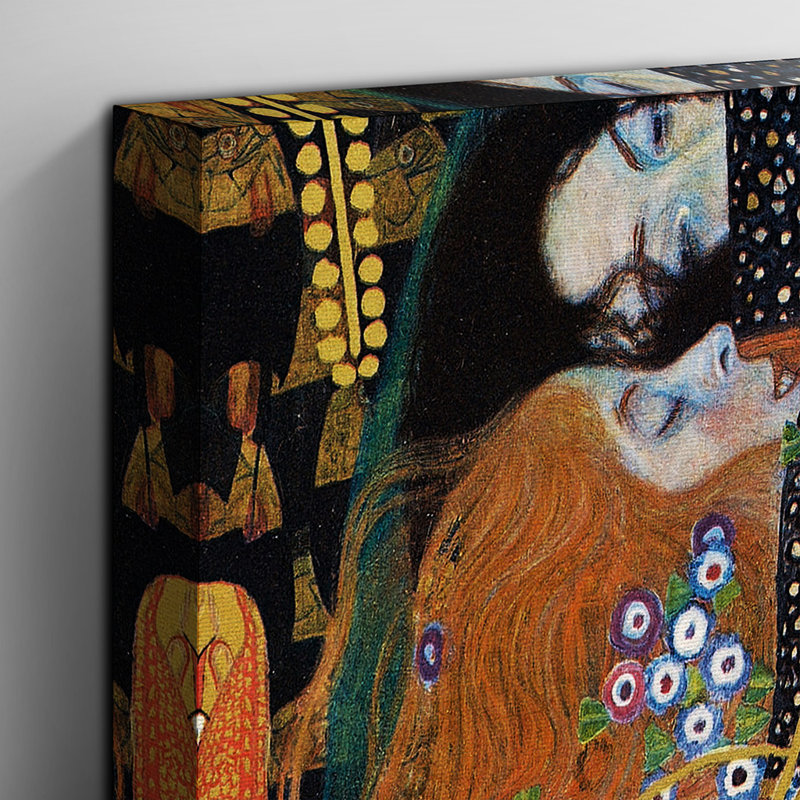 Water by Gustav Klimt - Wrapped Canvas, 60cm H x 40cm W