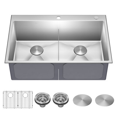 Évier de cuisine en acier inoxydable KRAUS Standart PRO