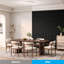 33 Pack Black 3D Textured Accent Wall Panels, 11.8 x 11.8 in PVC Decorative Wall Panels, Stain Proof, Wipeable & Trimmable for Living Room, Bedroom, Office & TV Feature Walls
