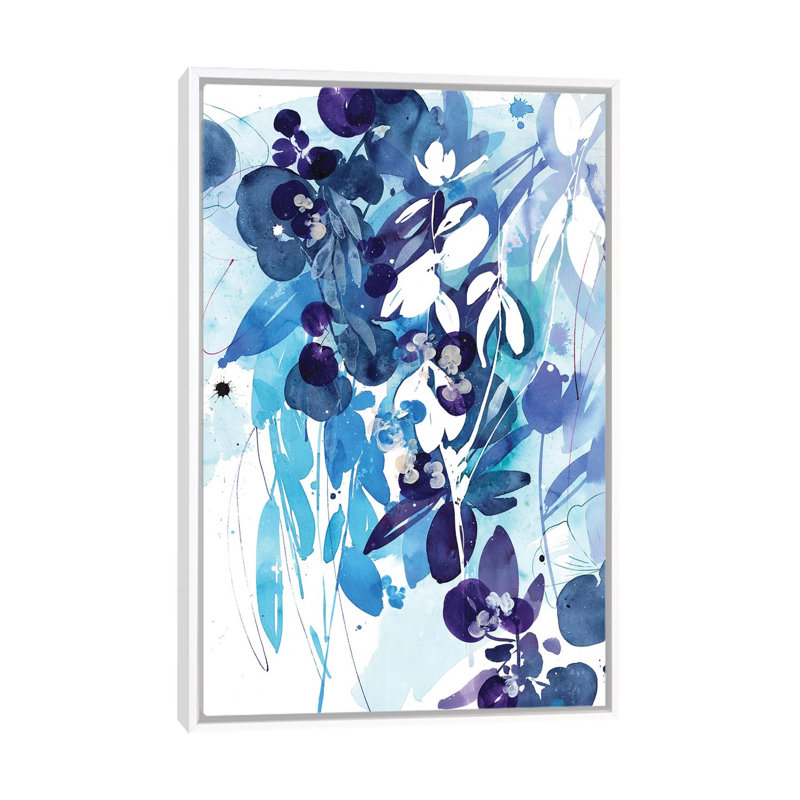 Soulmate by CreativeIngrid - Painting on Canvas, 66.04 cm H x 45.72 cm W, White Framed