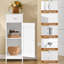 Amabilia 34.5" H x 13" L x 12" W Free-Standing Bathroom Cabinet-124580949