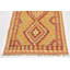 Tapis en laine rouge 2 pi 10 po x 4 pi 8 po one-of-kind main-noué la new age Elland
