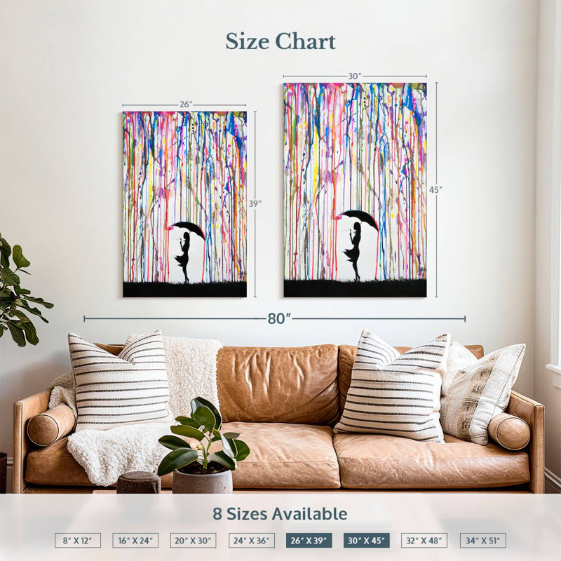 Kerner Persephone Rain, 39" H x 26" W
