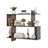 Batravil Floating Geometric Kilter Three-Level Square Accent Shelf-1577848084