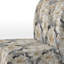 Rustic Victorian Brocade Victorian Motif - Chaise d'appoint de chalet rembourrée à motif floral-101858150