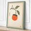 Orange Branch Japandi - Wrapped Canvas-1242864901-1242864903