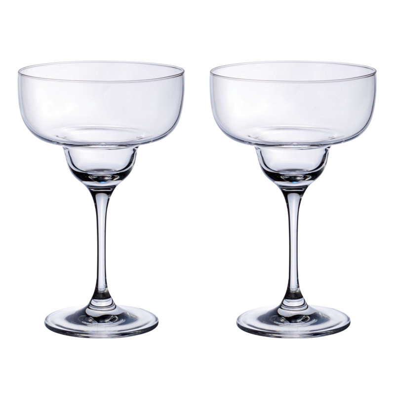 Purismo Set/2 11.25 oz Crystal Margarita Glasses
