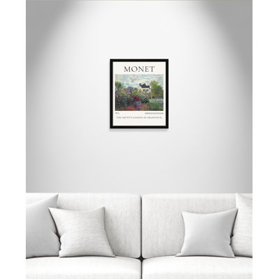 Old Masters Collection "Artists Garden in Argenteuil" Print