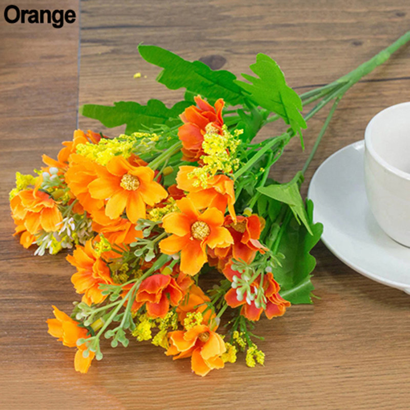 Arrangement floral de chrysanthème, Orange