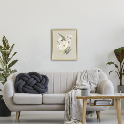 Paper Flowers Lush Blossoms Floating Frame, design by House Fenway